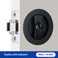 Slider door lock; square sliding door lock for home bedroom and bathroom with double hooks