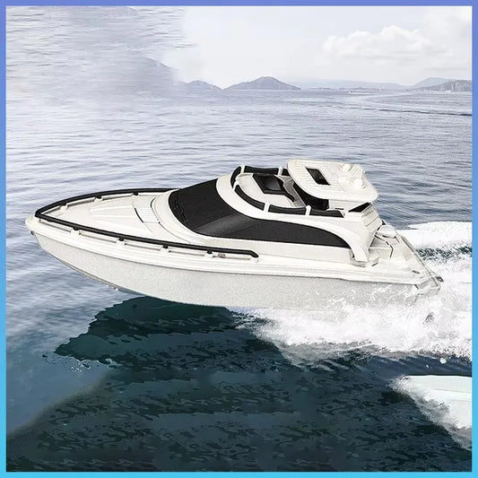 Remote Control Boats Can Be Launched To Simulate High-Speed Speedboats Electric Steamboats Children Boys Water Park Toys Outdoor