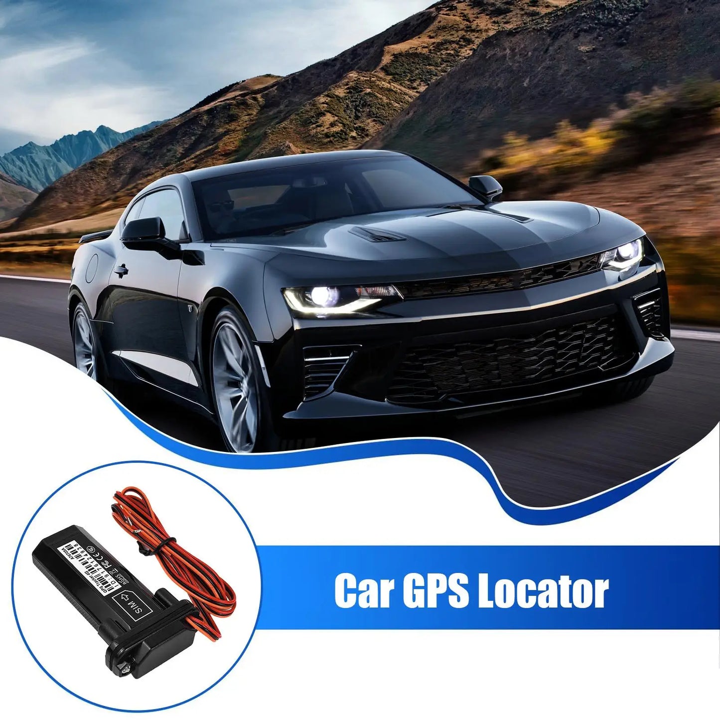 Car Tracker Waterproof Car Tracking Device High-Accuracy Locator For Vehicle Taxi Truck Trailer Theft Prevention