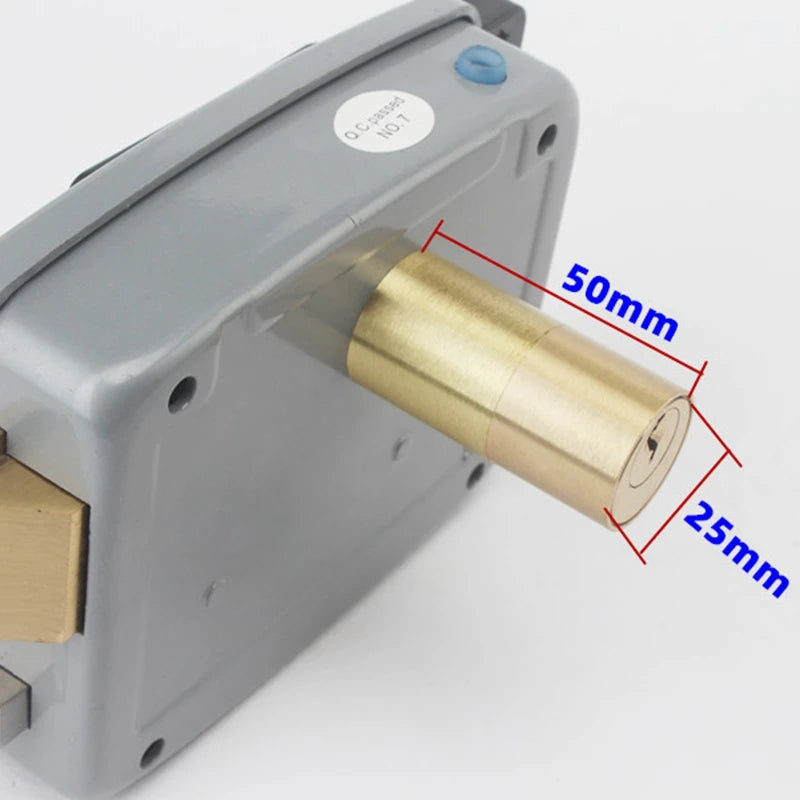 ES Standard Smart Electronic Control Door Lock Connecting Rod Type Integrated Electric Lock 12V With Reverse Lock Access Control