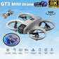 GT3 Drones Mini 8K HD Dual Camera Intelligent Obstacle Avoidances Aerial Photography Flyer Optical Flow Positioning Beginner UAV