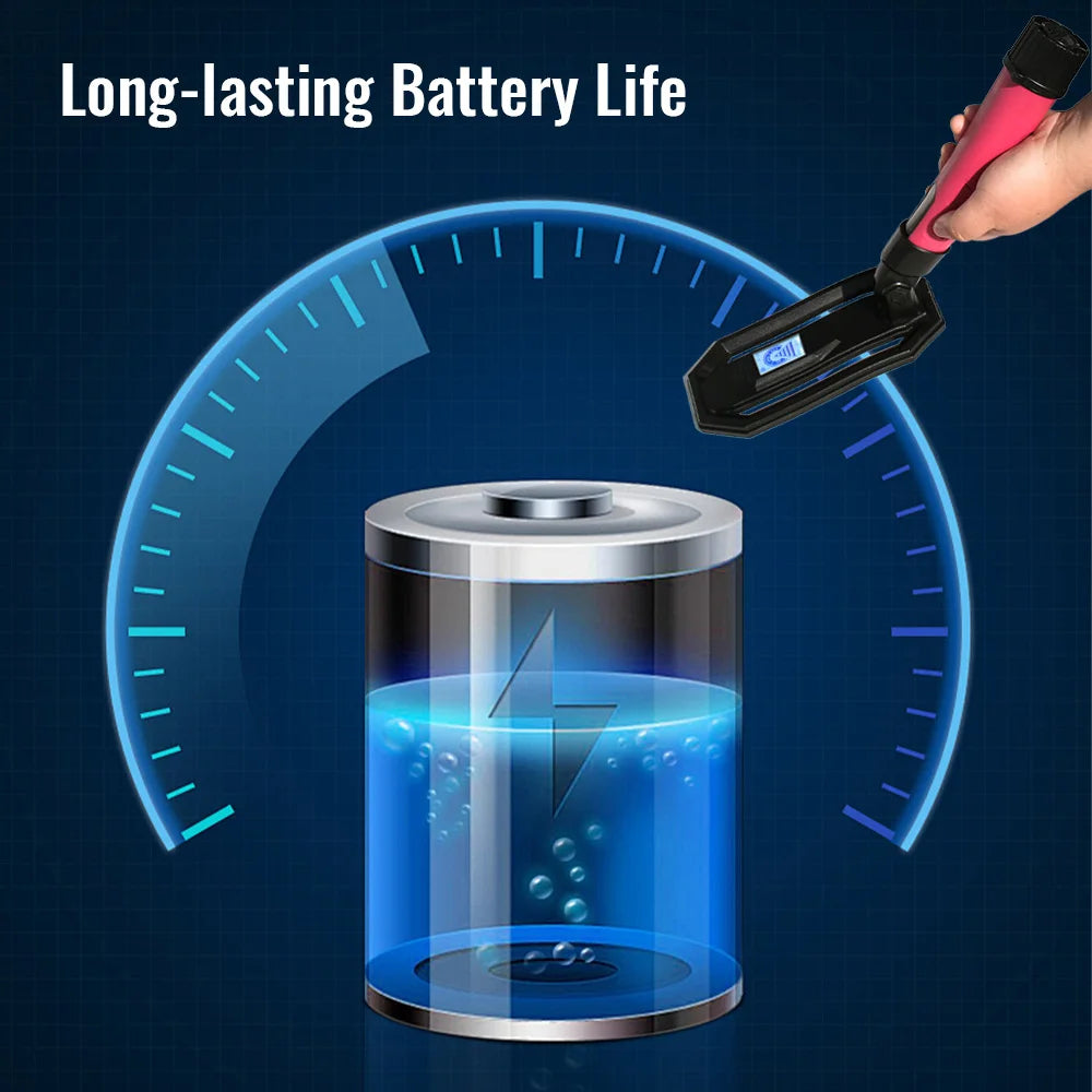 MD-890 metal detector with 2 modes - LCD display+fully waterproof and accurate positioning up to 5 meters in water