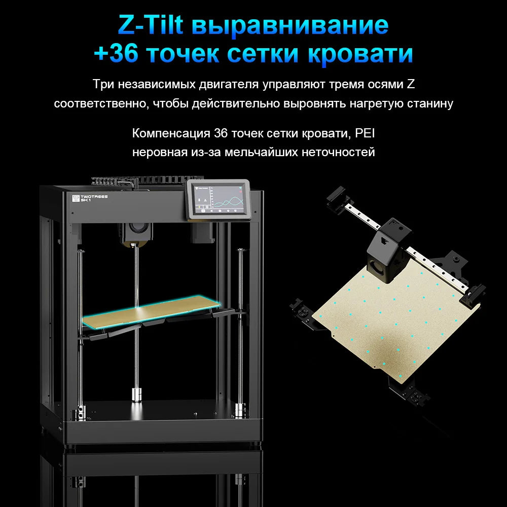 TWOTREES SK1 CoreXY 3D Printer 700mm/s Klipper Automatic Leveling Industrial 3D Printer Machine Metal 3D Impresora