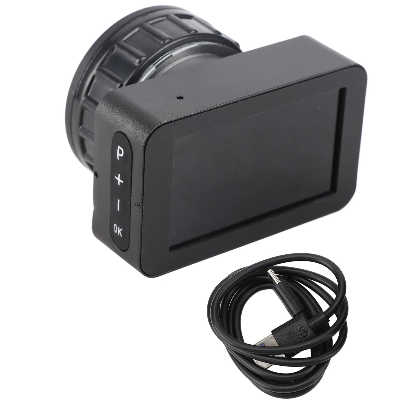 Telescope Electronic Eyepiece 4K Electronic Eyepiece Color Display Screen for Bird Watching for 22mm‑46mm Optical Telescopes