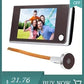 2.8 Inch Video Doorbell Peephole Camera Door Eye Surveillance Camera Monitor 90 Degree Doorbell Motion Detecting Eye Digital LCD