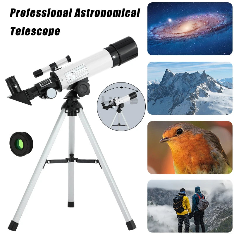 Zoom F36050 astronomical telescope, large aperture, high definition, high magnification, for observing the moon and stars