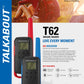 Motorola-T62 Go Walkie Talkie 16 Channels up to 8 km Range, No Call charges Outdoor adventures Travel