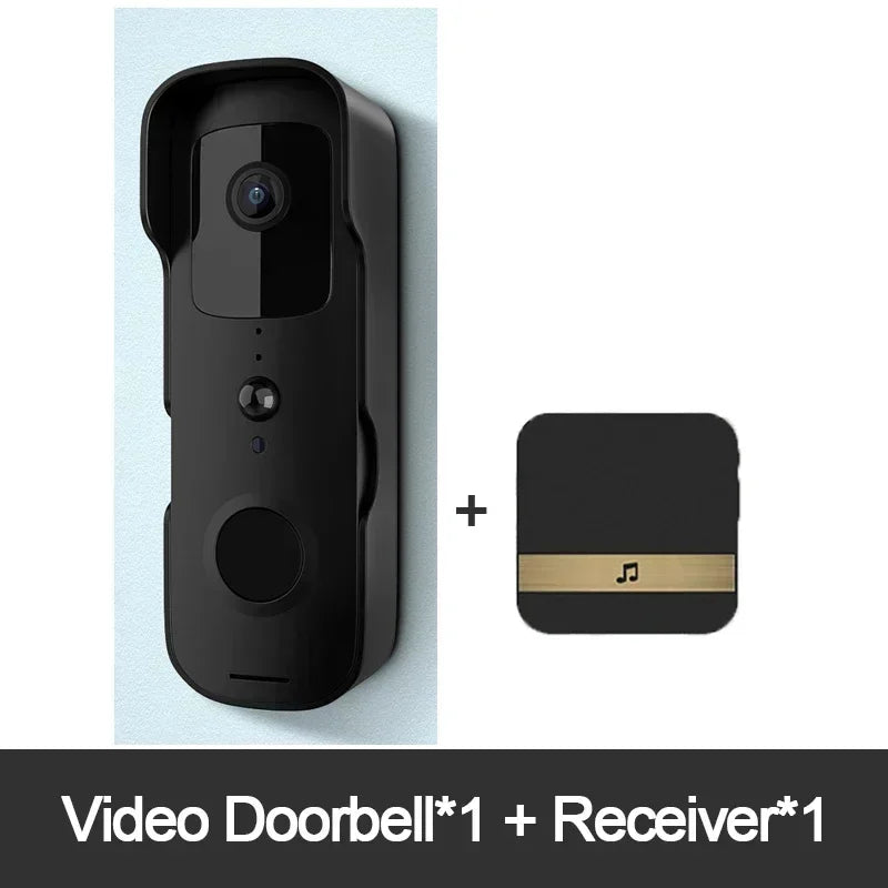 New Smart Video Doorbell Waterproof Night Vision Door Viewer 1080P FHD Camera Digital Visual Intercom WIFI 2.4G Tuya Door Bell