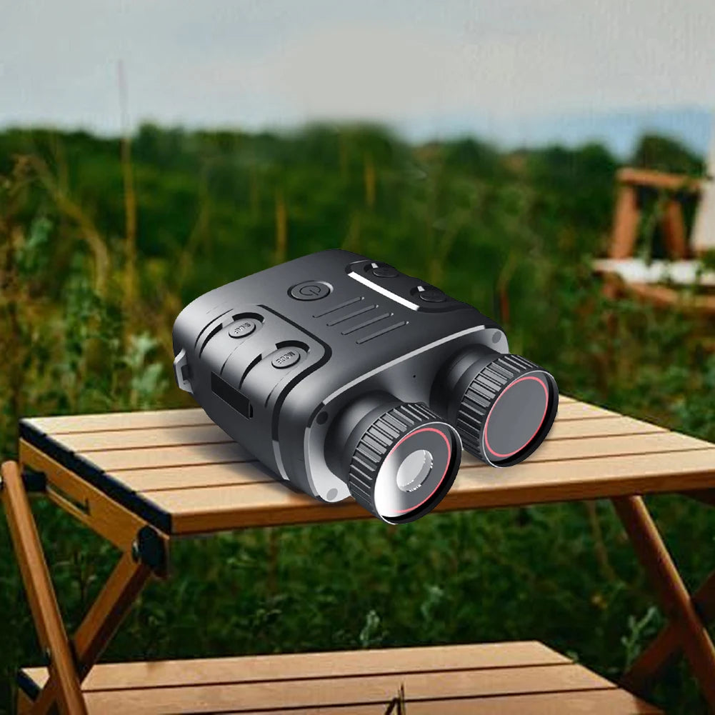 HD 1080P Digital Night Binoculars 300M Full Dark Viewing Distance Night Vision IR Goggles for Saving Camping Photos and Videos