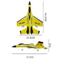 RC Remote SU-35 FX-620 Radio Control Airplane 2.4G Remote Control Fighter Plane Glider Airplane EPP Foam Model Toys Kids Gift