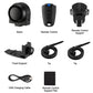 Bicycle Motorcycle Alarm Sensitive Vibration Sensor Anti-theft Alarm Wireless USB Charging Security Protection
