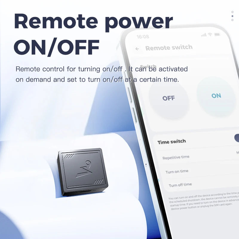 4G GPS Tracker Real Time Car Tracking Device Anti-LostRecording Tracking Device for Cars Kids Pets