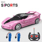 1/18 RC Car LED Light Radio Remote Control Sports Cars For Children Racing High Speed Drive Vehicle Drift Boys Girls Toys
