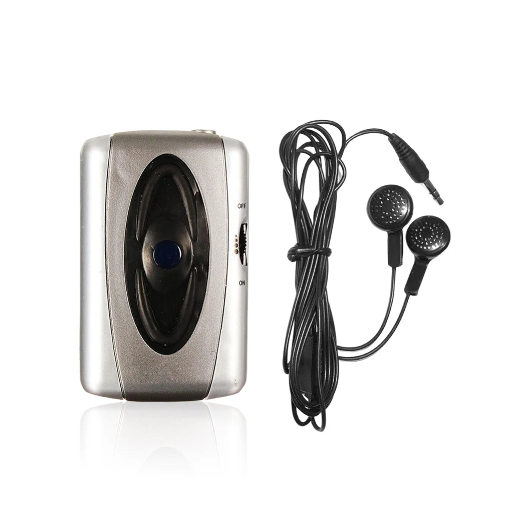TV  Sound Amplifier Hearing Aid Assistance Megaphone Ear Care Audio Loud-speaker Operated Voice Microphone Home Church