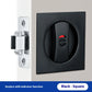 Slider door lock; square sliding door lock for home bedroom and bathroom with double hooks