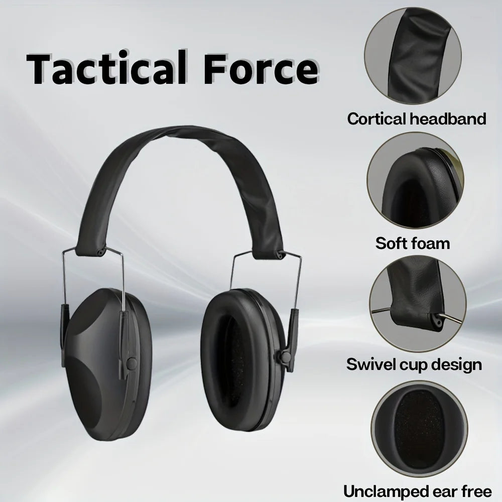 Adjustable Ear Defenders  Earmuffs Hearing Protection Ear Defenders Noise Reduction For Work Study Shooting Woodwork Sport