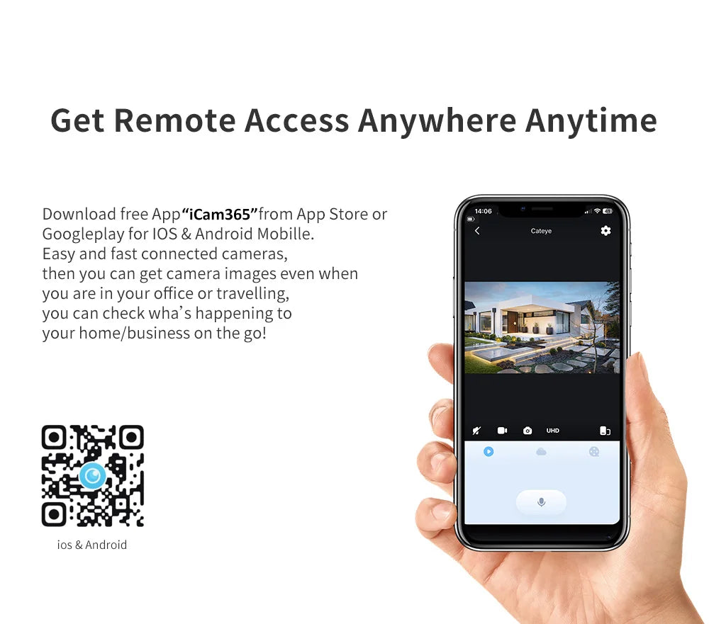 2-Way Talk Smart 3MP WiFi Battery Power Door Bell Magic Cat Eye Peephole Camera PIR FHD Digital Viewer Doorbell 4.3 inch Monitor