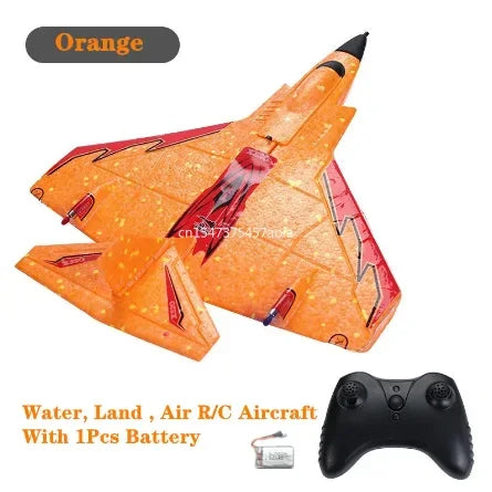 Sea Land And Air 3 in 1 Large RC Glider Plane  Raptor Waterproof Brushless Power Drop Resistant Remote Control Aircraft boy toy