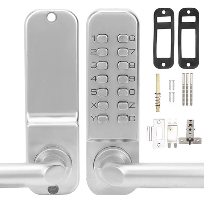 Home Security Device Keyless Entry Smart Mechanical Door Lock Digital Password Entry Non‑Power Anti‑Theft Safety Home Access
