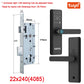New Smart Door Lock With Tuya APP Digital Electronic Lock Smart Home Wooden Door Lock Biometric Fingerprint