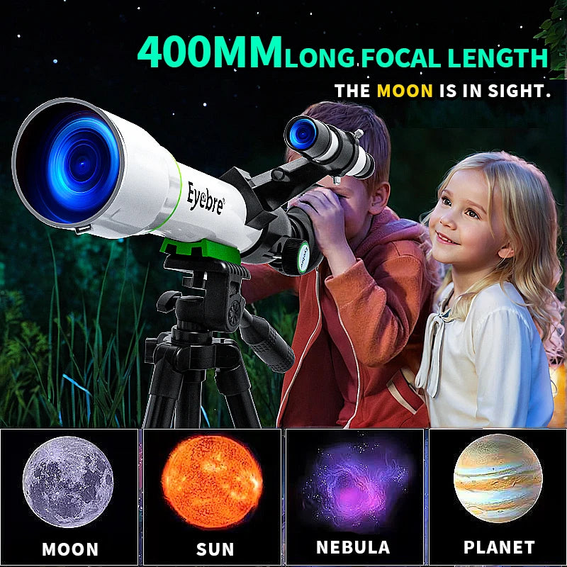 Eyebre50TZ Professional High-definition Children's Astronomical Telescope 200X To See The Moon and Stars Bird Watching Monocular
