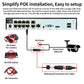CCTV Security Camera System H.265 4K Audio Record IP66 Outdoor Waterproof 8MP IP Camera POE Video Surveillance Kit Onvif XMEYE