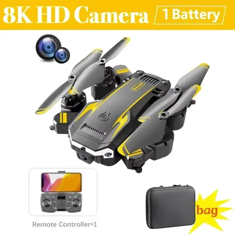 New G6 GPS Professional Drones 8K HD Dual-Camera Aerial Photography Omnidirectional Obstacle Avoidance Quadrotor RC Distance 3KM