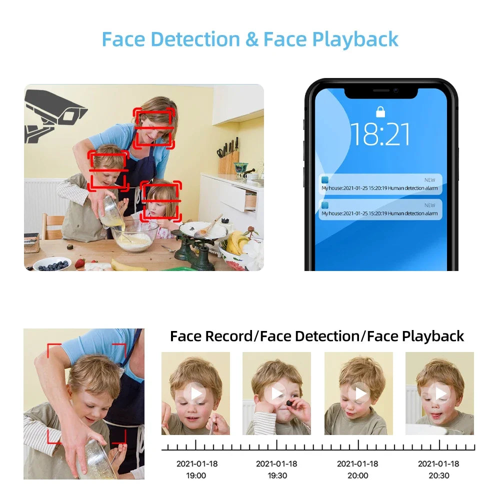 4K 8MP Wired CCTV Analog Security Surveillance Camera Outdoor Waterproof Face Detection Xmeye AHD Metal Dome Surveillance Camera