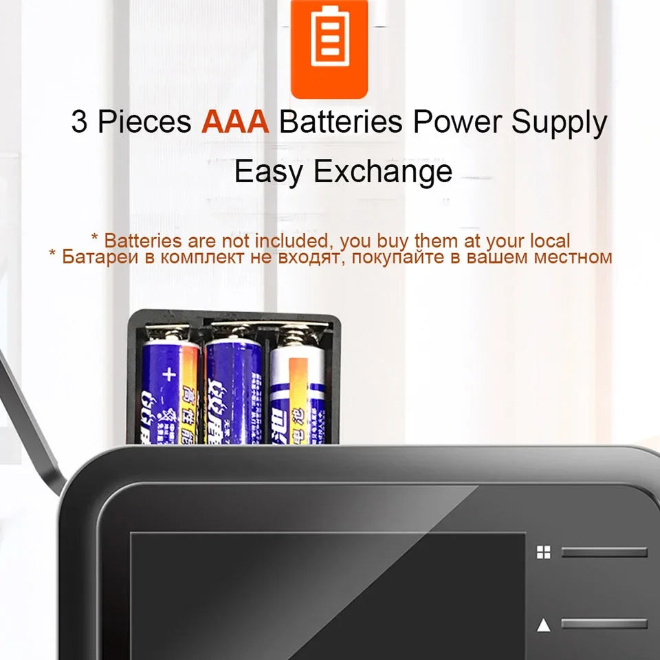 2.4 inch Video Peephole Doorbell Camera Video-eye Auto Record Electronic Ring Night View Digital Door Viewer Entry Home Security