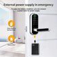 Smart Fingerprint Door Lock App Remote Control Keyless WIFI Digital Touchscreen Lock IP67 NFC Waterproof with 2 IC Cards