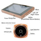 Door Viewer Video Peephole Camera Motion Detection 4.3" Monitor Digital Ring Doorbell Video-eye Security Voice Record