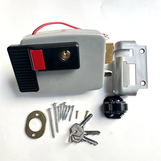 ES Standard Smart Electronic Control Door Lock Connecting Rod Type Integrated Electric Lock 12V With Reverse Lock Access Control