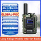 4G Walkie Talkie 5000Km 200 Channels Personalized Names Audio Playback Global Ptt Type C Charger Long Range Ham Two Way Radio