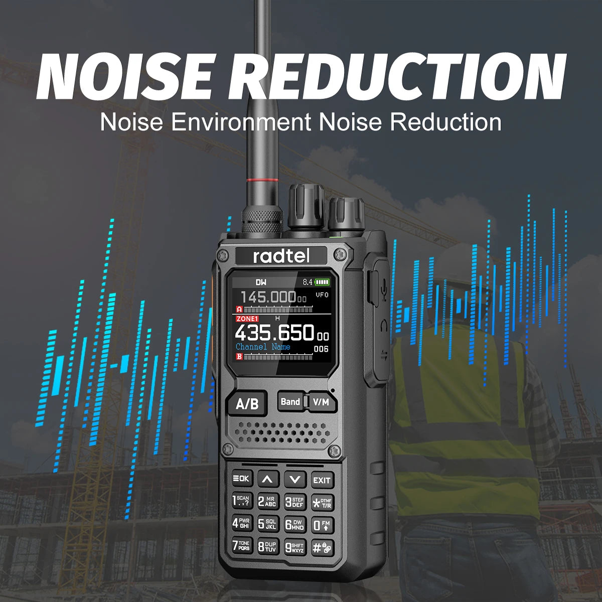 Radtel RT-920 10W Walkie Talkie Long Range SW MW LW AM SSB CB  Receive Wireless Bluetooth Phone Programming Ham Radio HF NOAA