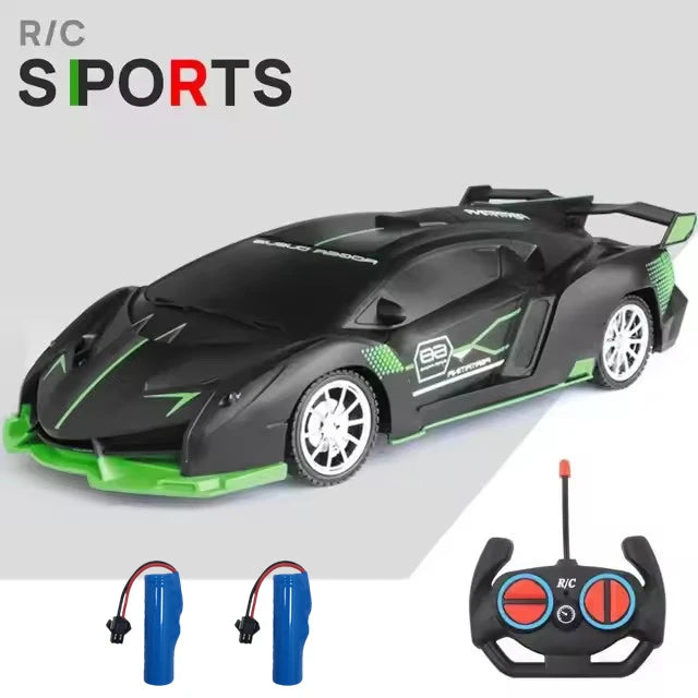 1/18 RC Car LED Light Radio Remote Control Sports Cars For Children Racing High Speed Drive Vehicle Drift Boys Girls Toys