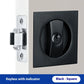 Slider door lock; square sliding door lock for home bedroom and bathroom with double hooks