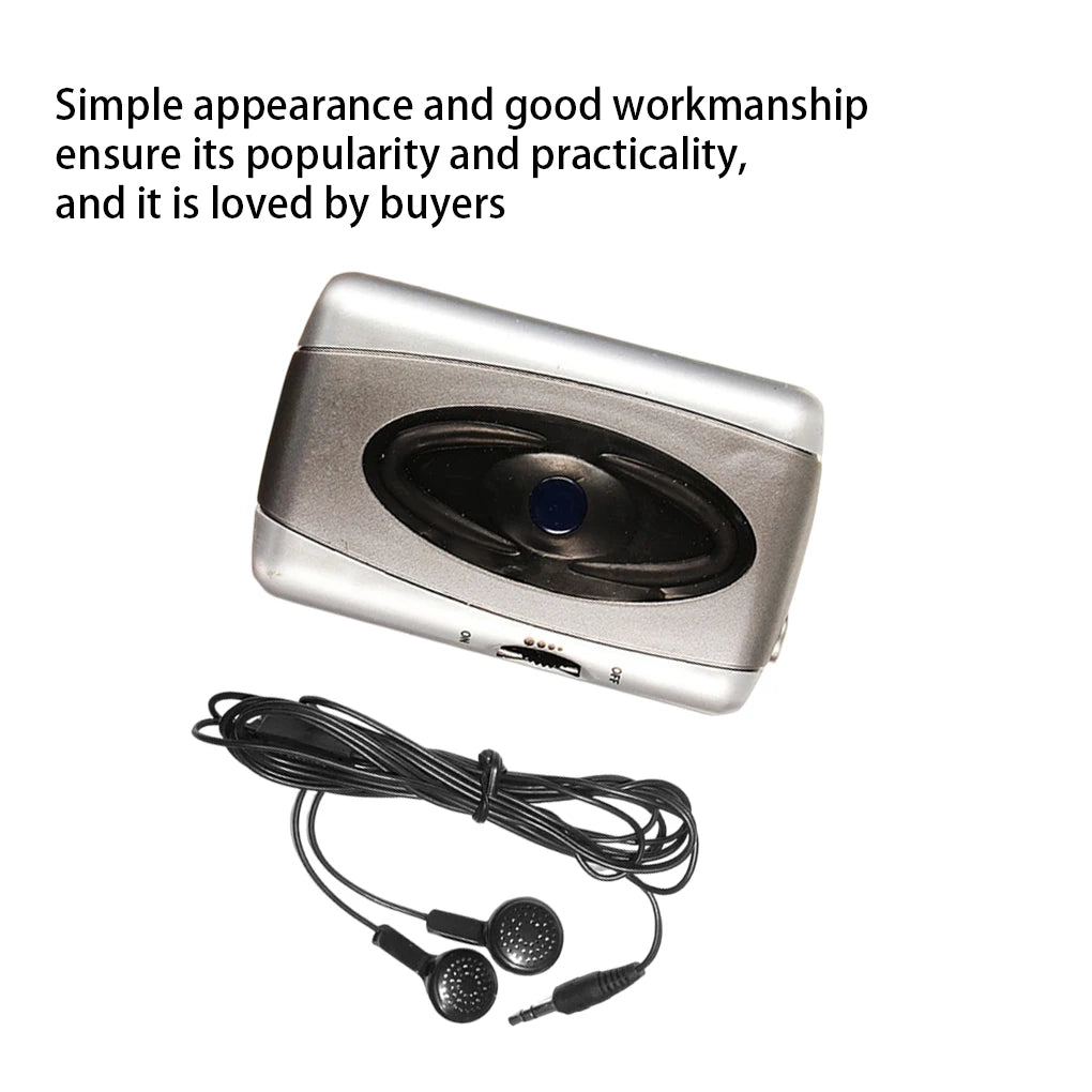 TV  Sound Amplifier Hearing Aid Assistance Megaphone Ear Care Audio Loud-speaker Operated Voice Microphone Home Church
