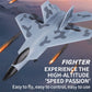 F22 RC Plane 2.4G 2CH EPP Foam Remote Control Fighter Fixed Wingspan Glider Outdoor RTF RC drone Airplane Toys Gifts