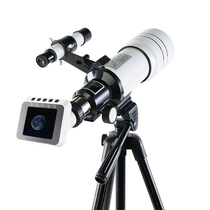 30070 Professional Astronomical Telescope  Monocular Electronic Eyepiece 70MM Large-Aperture for Stargazing Bird Watching