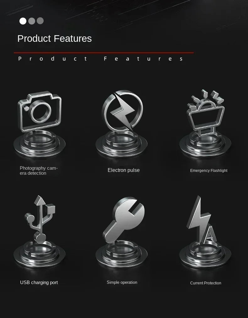 2025 Anti-Surveillance Detector Infrared Camera Finder & Electronic Pulse Detector for Self-Defense Security Privacy Protection