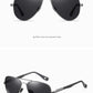 0 -0.5 -0.75 To -6 Night Vision Lens Oval Prescription Sunglasses Men Polarized Metal Driving Anti-Glare Nearsighted Sun Glasses