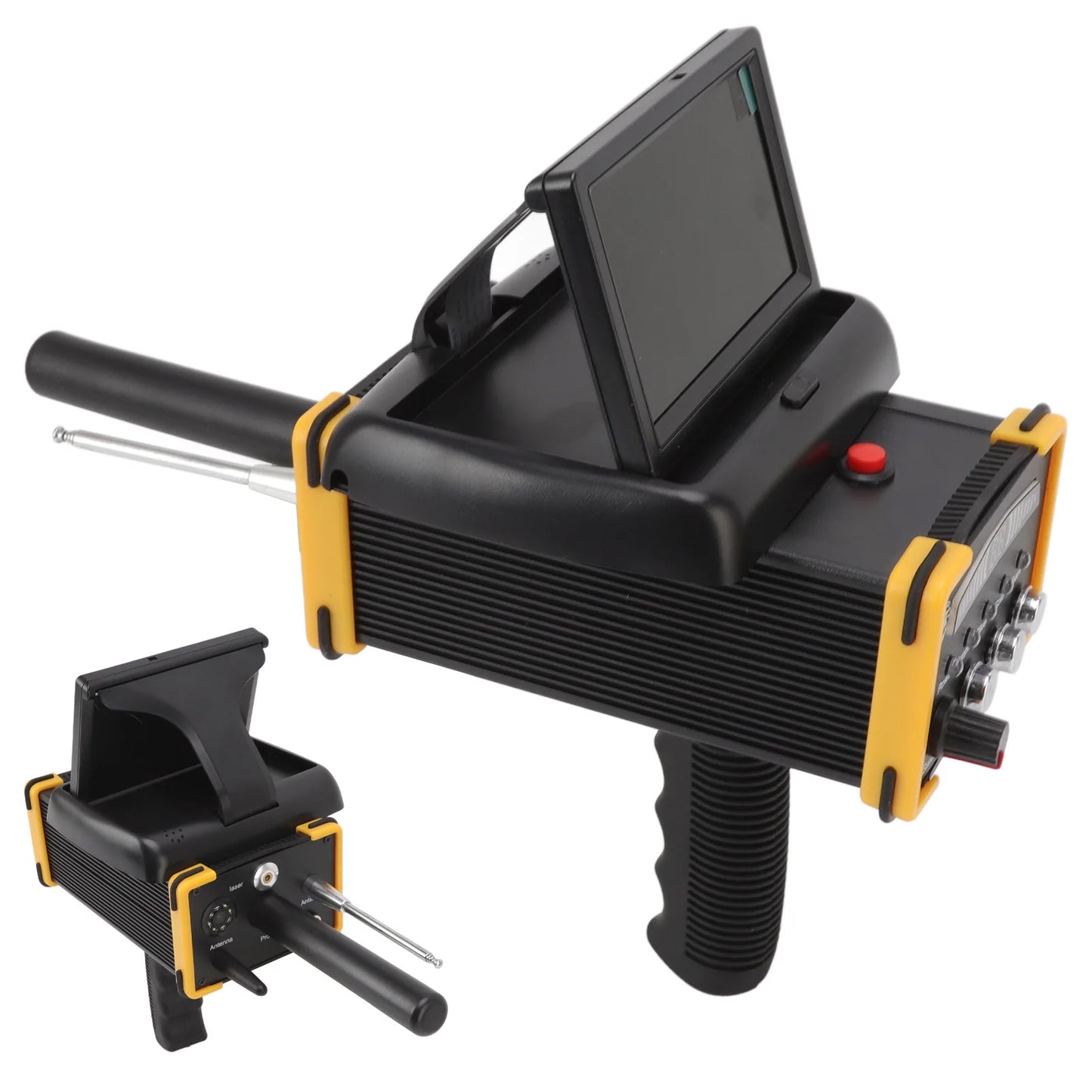 30m  Metal Detector Folding Screen Gold Finder Metal Scanner Device Search Range 1000m GR9000 Handheld Metal Detector