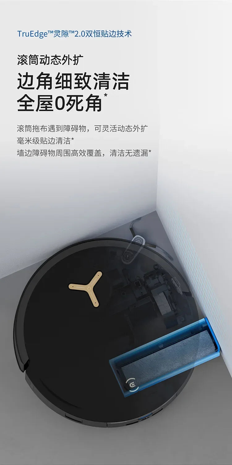 Ecovacs Deebot Vacuum Cleaner Robot X8 PRO PLUS AI Floor Scrubber Robot Self-cleaning Sweeping Machine Automatic Dust Collection