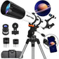ALLFOC 80090 Astronomical Telescope, High Power Large Aperture HD Professional for Deep Space Observation Star Gazing, Tripod‌‌