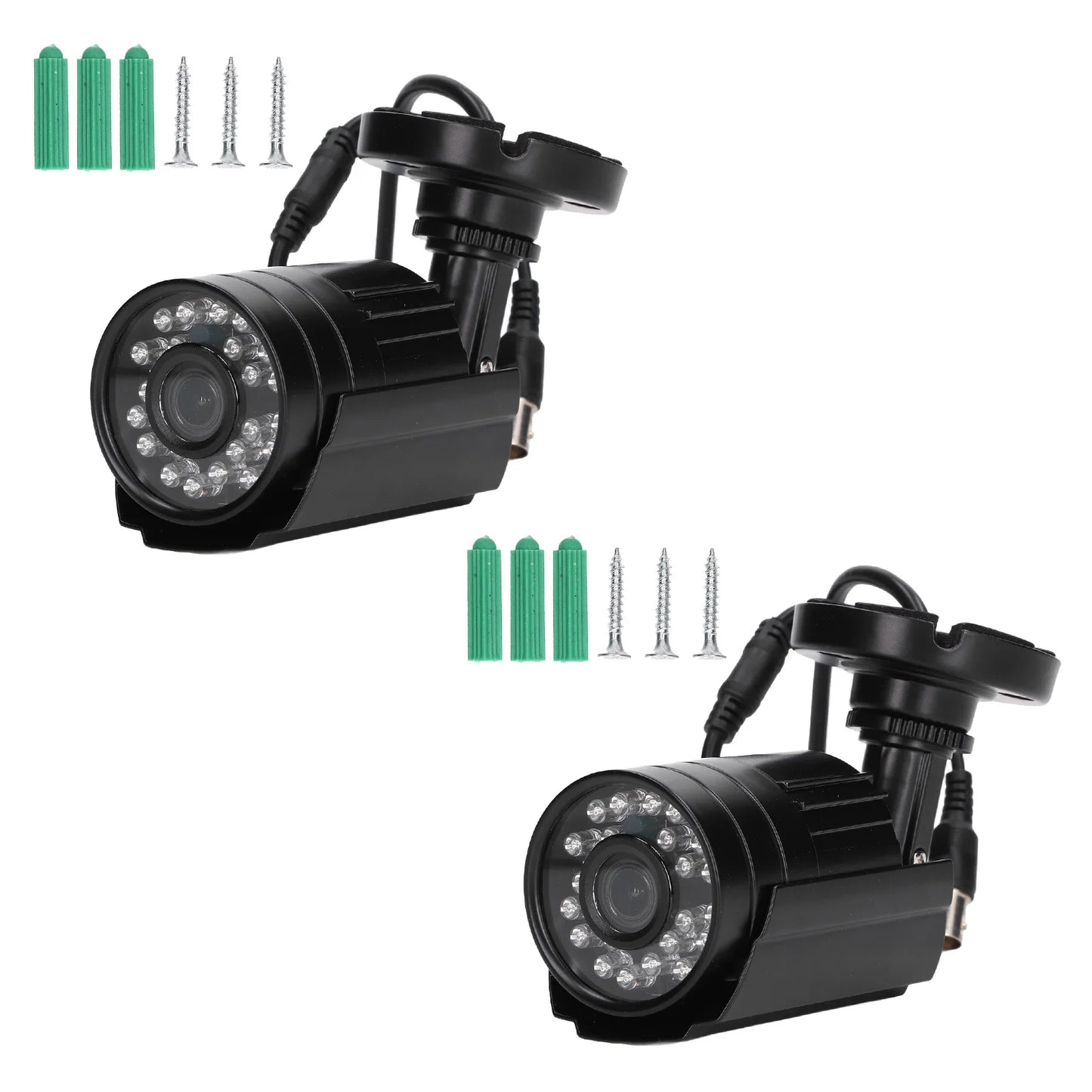 Security Camera Clear Image Analog CCTV Camera IP66 Waterproof 3.6mm Lens 4 in 1 Infrared Night Vision for Outdoor for Indoor