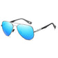 0 -0.5 -0.75 To -6 Night Vision Lens Oval Prescription Sunglasses Men Polarized Metal Driving Anti-Glare Nearsighted Sun Glasses