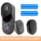 WiFi Video Intercom Outdoor Door bell Camera Smart Home Security Wireless WiFi Doorbell 2-Way Audio Night Vision Doorbell Camera