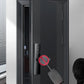 Smart Card Key Access and USB Emergency Charging Smartlock Smart Electronic Door Lock Fingerprint Biometrics Application Control