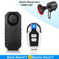 Gadpow Motorcycle Bike Wireless Remote Control Alarm Vibration Sensor 113dB Loud Waterproof Security Alarm