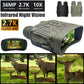 2.7K Night Vision Binocular Telescope 10x Digital Zoom Infrared Night Vision Device Telescope For Hunting Camping Video Record